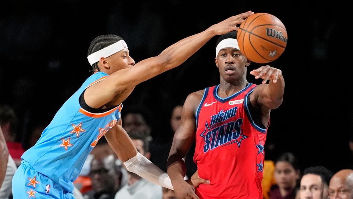 VJ Edgecombe revoluciona el NBA All-Star como MVP del Rising Stars