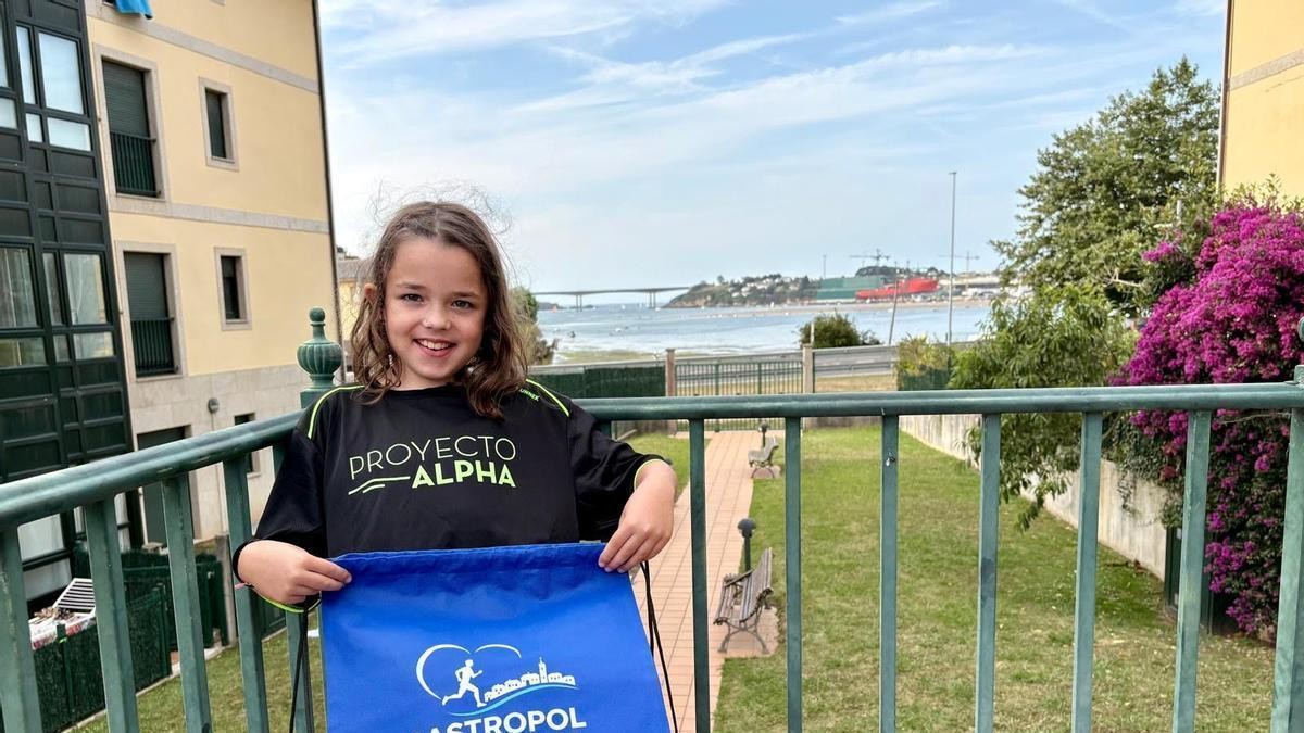 Una niña de 8 años moviliza a todo un pueblo: más de mil personas corren por la investigación de su enfermedad rara