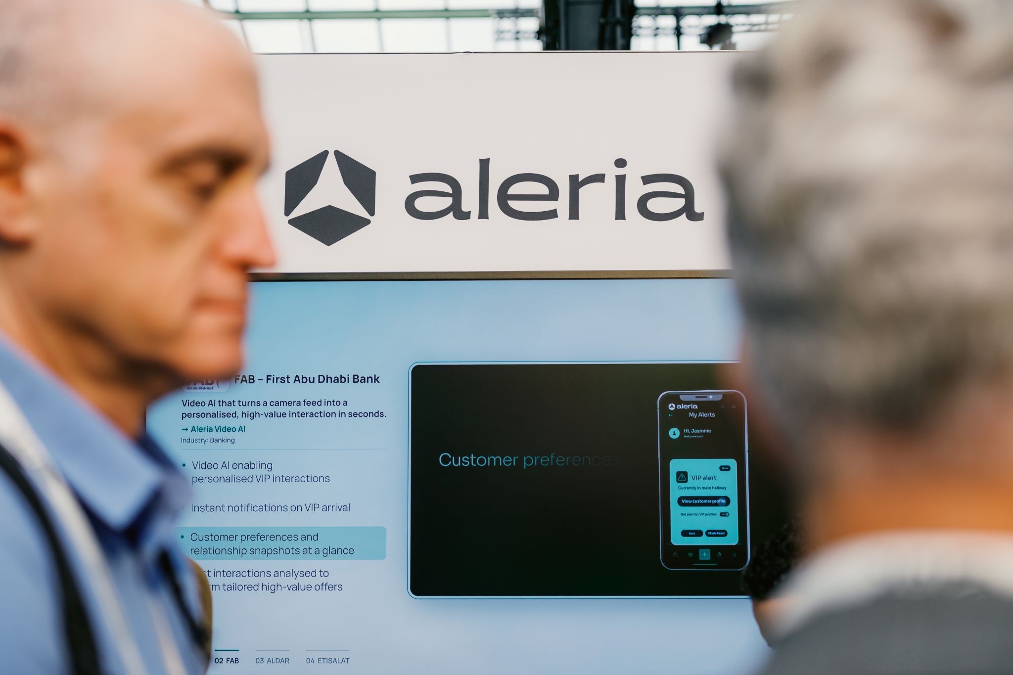 Demostración de Aleria en NVIDIA GTC Berlin 2026.